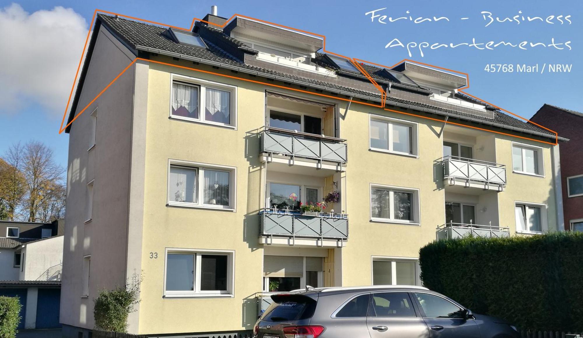 Modernes Und Ruhiges Appartement Mit Loggia Marl Exterior photo